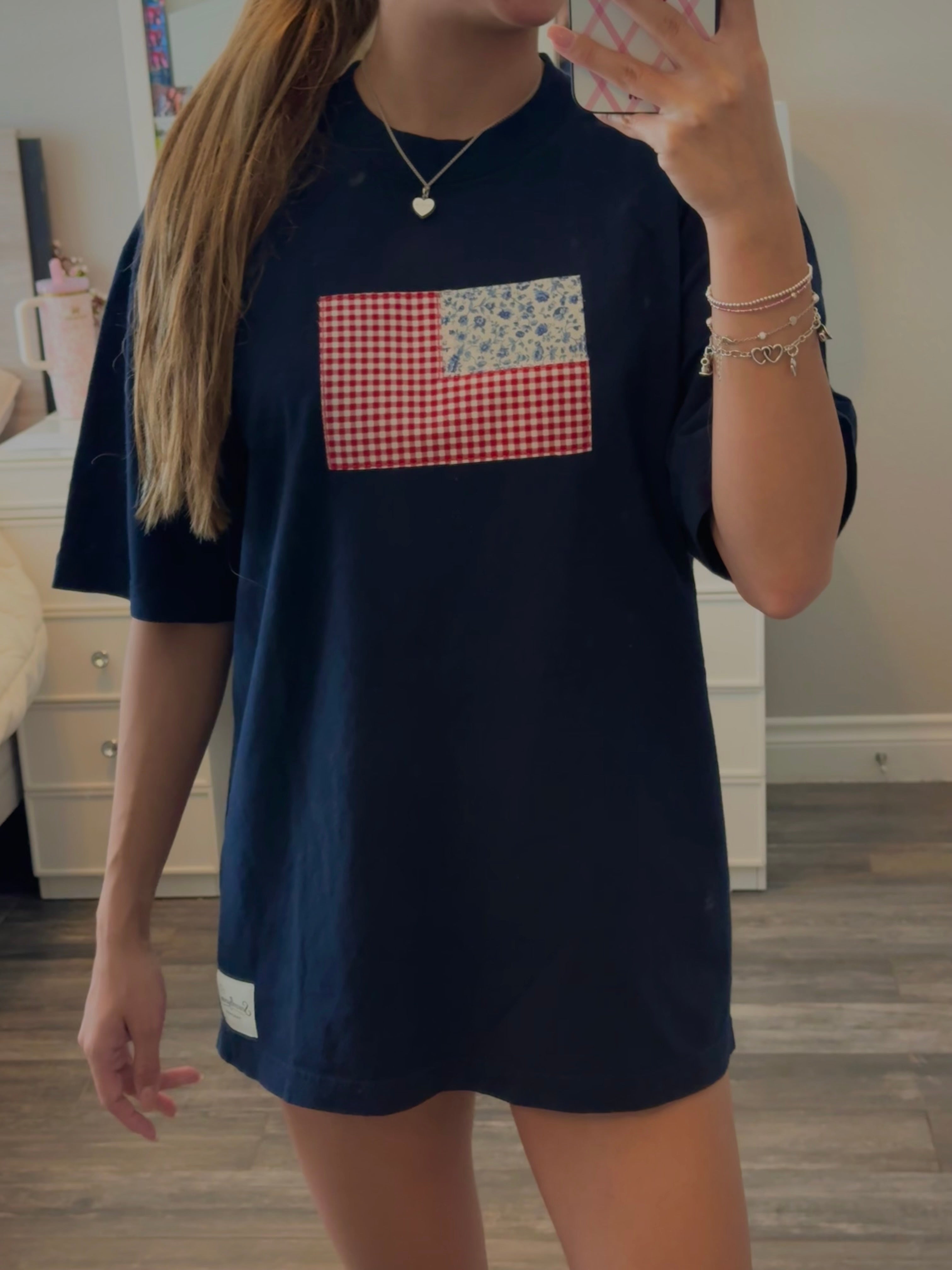 Patchwork Flag Tee