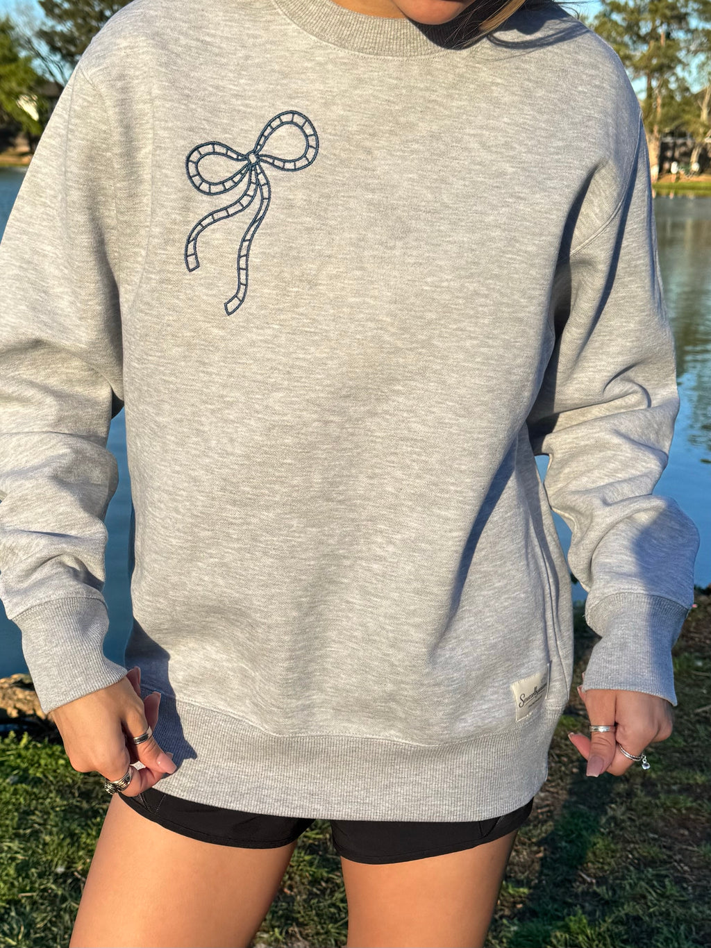 Signature Bow Crewneck