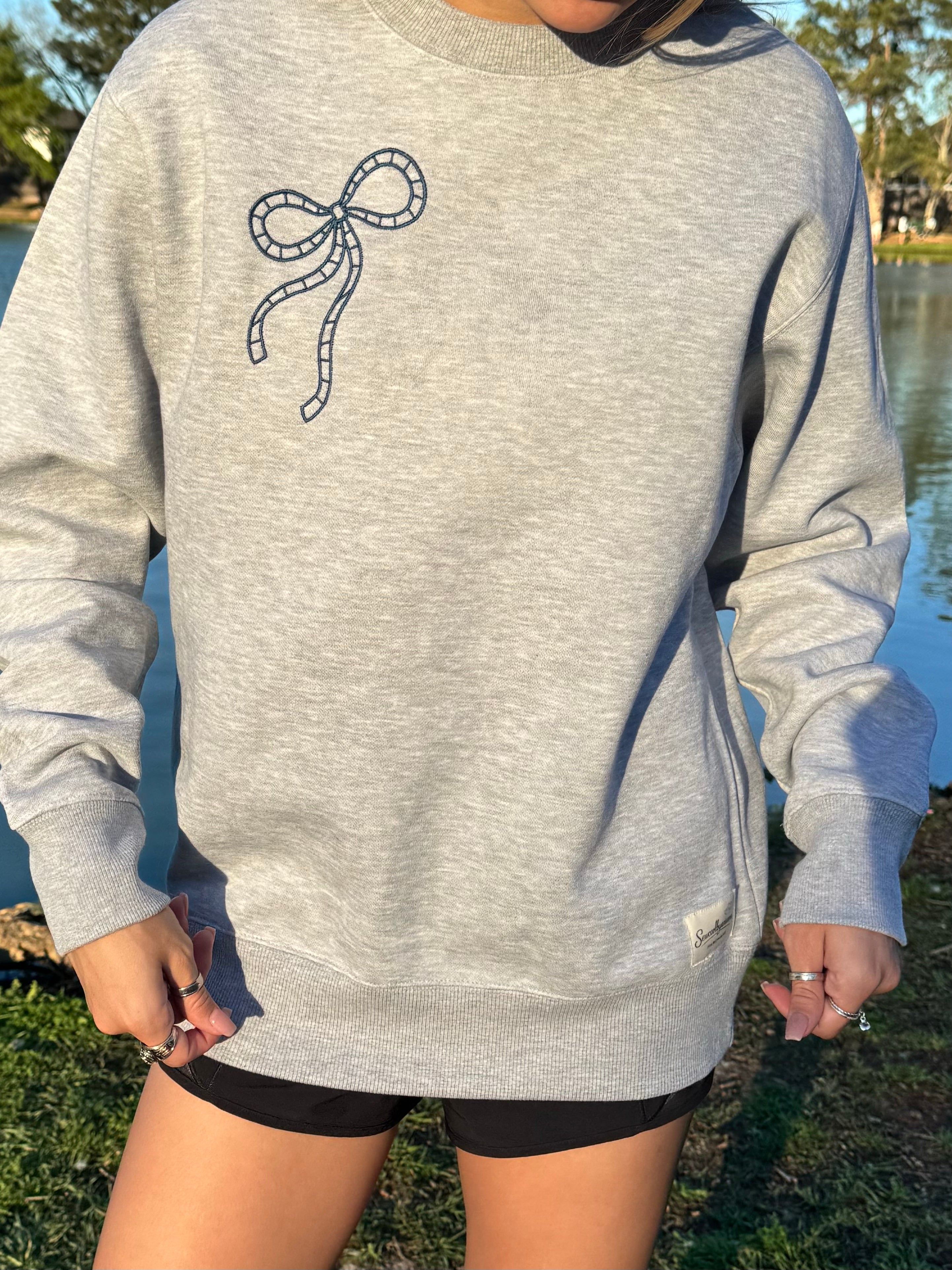 Signature Bow Crewneck